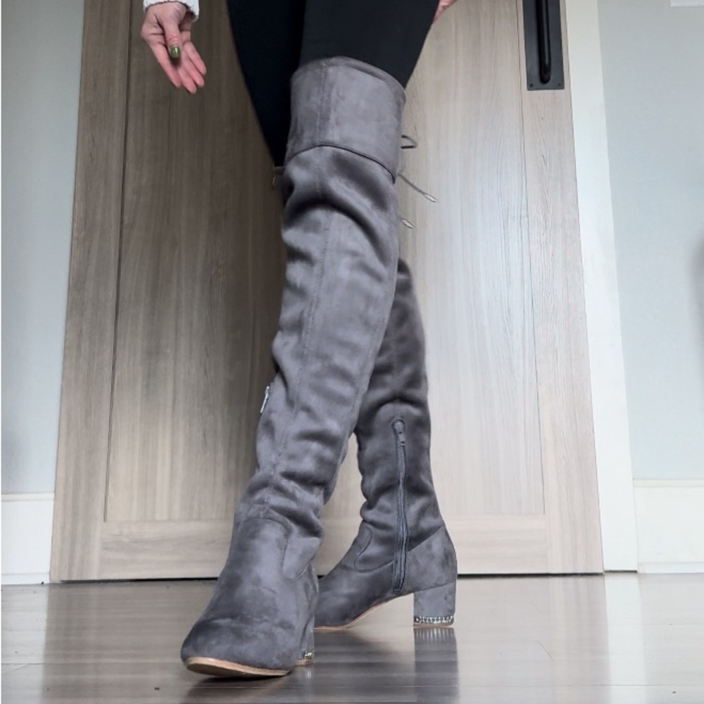 Michael Kors suede boots